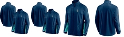 Fanatics Men's Deep Sea Blue Seattle Kraken Authentic Pro Locker Room Rinkside Full-Zip Jacket